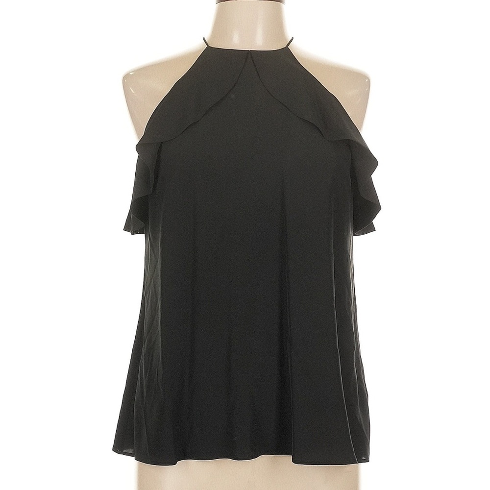 Zimmermann Halter Neckline
Sleeveless
Black silk